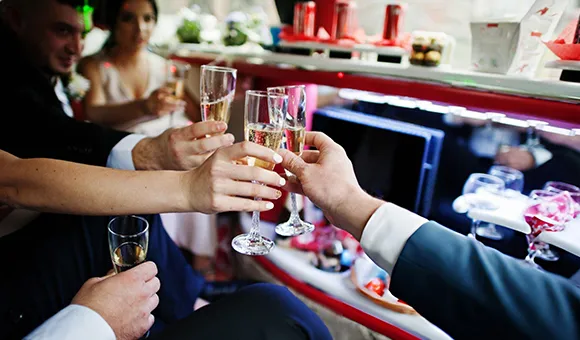 Premium limo service for birthday parties in Atlanta GA with stylish stretch limos, party buses, LED lighting, and deluxe entertainment.