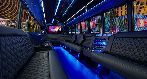 Stylish prom night limo services in Lithonia GA with Lincoln SUVs and Mercedes sedans offering LED lighting and premium interiors.